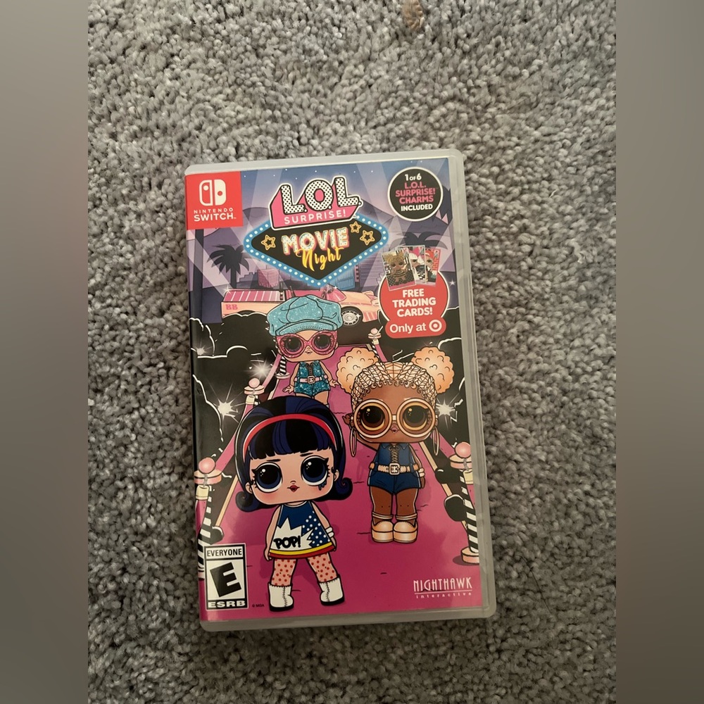 hardly used switch game LOL